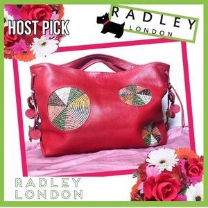 HP!🌺 RADLEY LONDON Authentic Pebbled Leather Bag